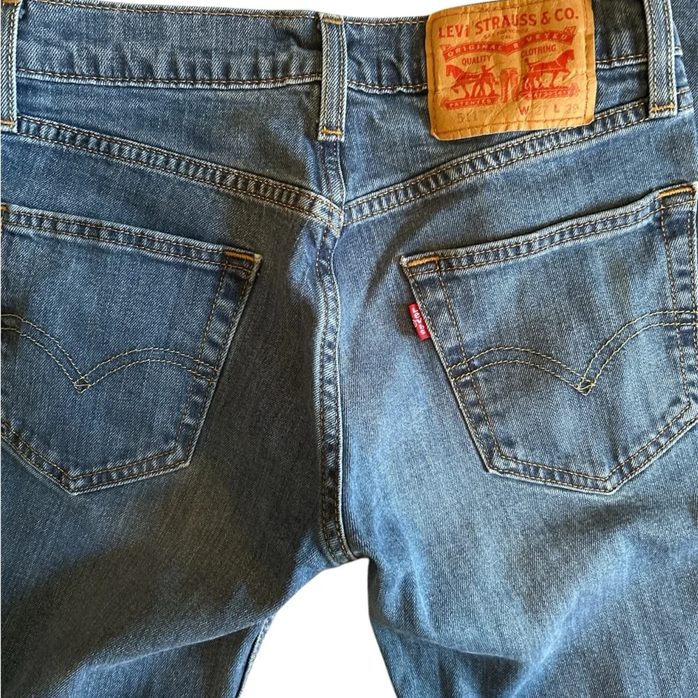 Levi's 511 Slim Fit Men's Jeans - Dark Blue - Picture 2 of 4